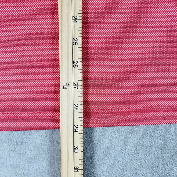 Croft and Borrow Polo Shirt Men's Large Pink Quick Dry Performance Lightweight - Picture 9 of 10